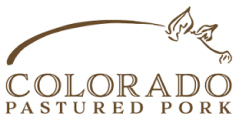 Logo for the Colorado Pastured Pork
